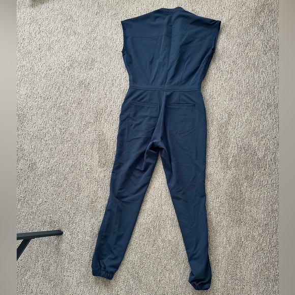 FIGS Rafaela Scrub Jumpsuit - Dark Harbor - Picture 4 of 6